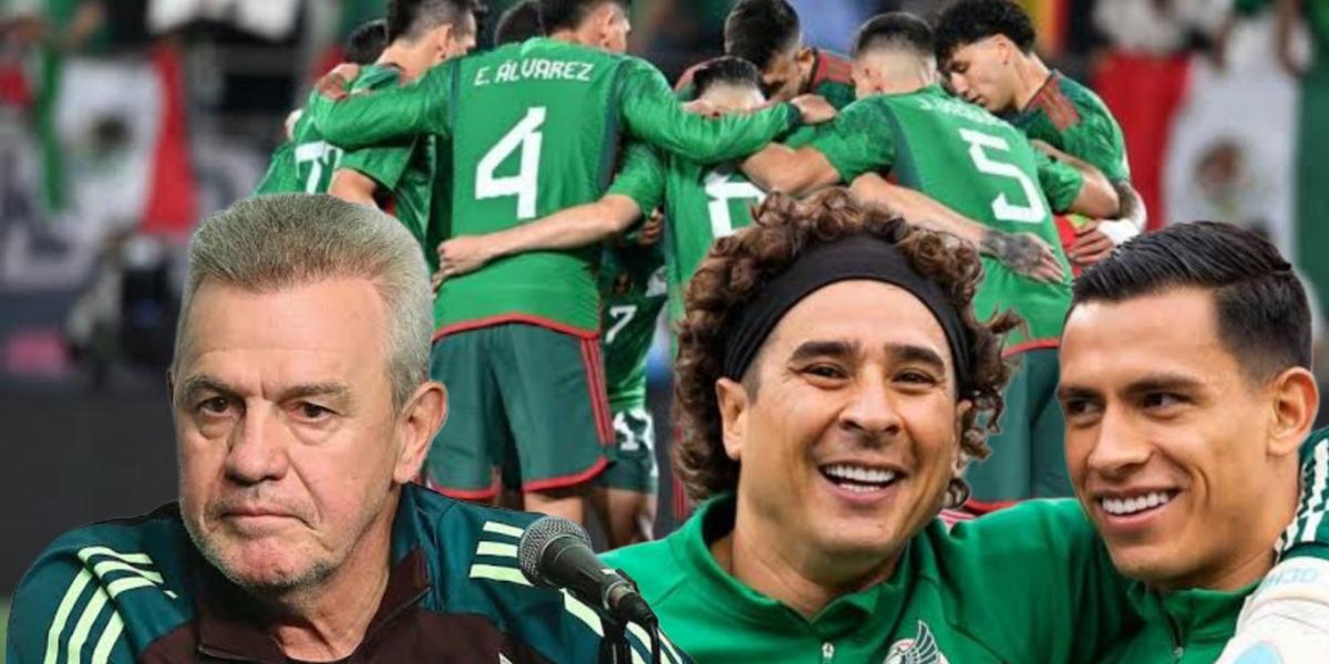 Javier Aguirre, Guillermo Ochoa y Luis Ángel Malagón (Foto: GettyImages)