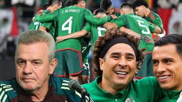 Javier Aguirre, Guillermo Ochoa y Luis Ángel Malagón (Foto: GettyImages)