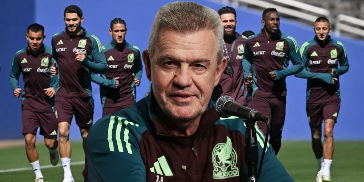 Javier Aguirre y al fondo la Selección Mexicana (Foto: GettyImages)