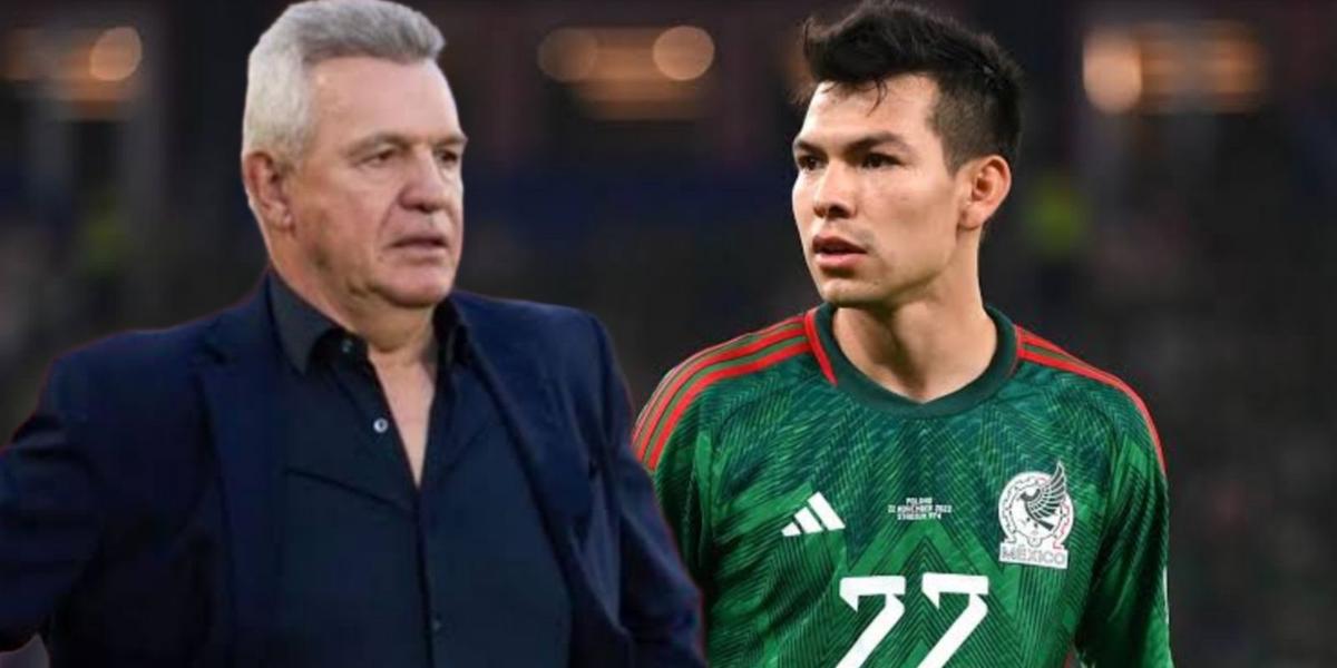 Javier Aguirre y Chucky Lozano con la camiseta del TRI (Foto: GettyImages)