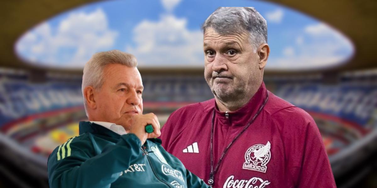 Javier Aguirre y Gerardo Martino / Foto: @Miselección / Mexsport 