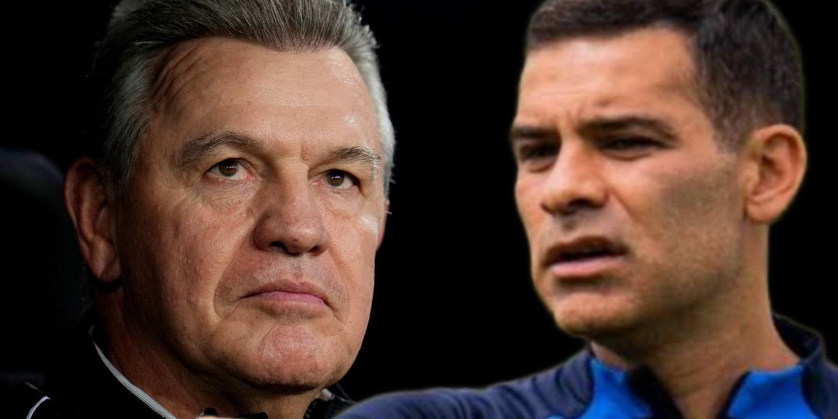 Javier Aguirre y Rafa Márquez (Foto: Especial)