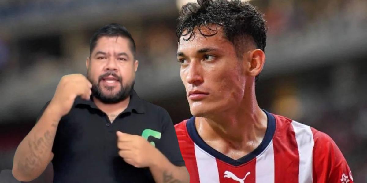 Jesús Orozco jugando un partido con las Chivas: (Fuente: Imago) 