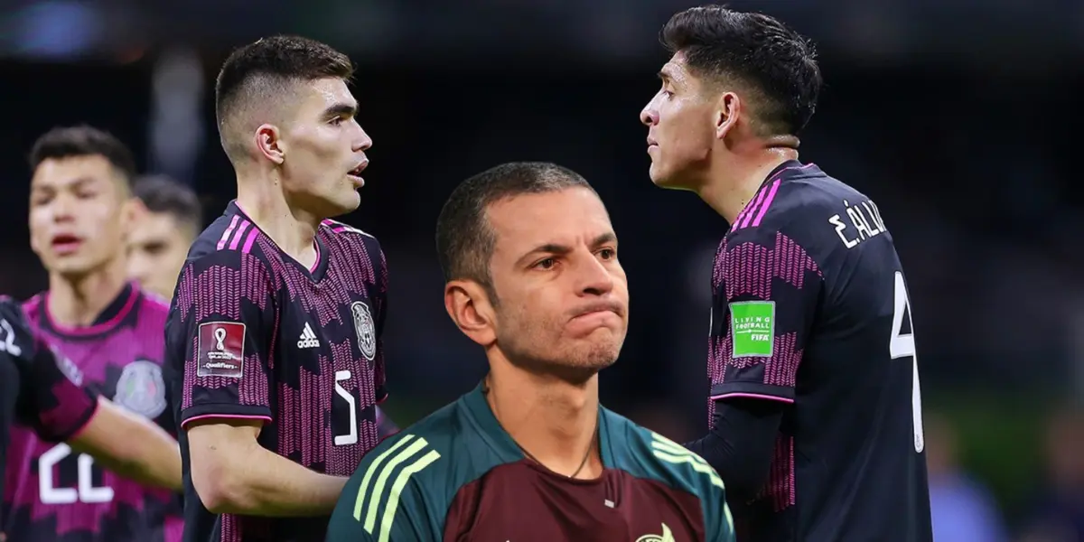 Johan Vásquez y Edson Álvarez con la playera de la Selección Mexicana