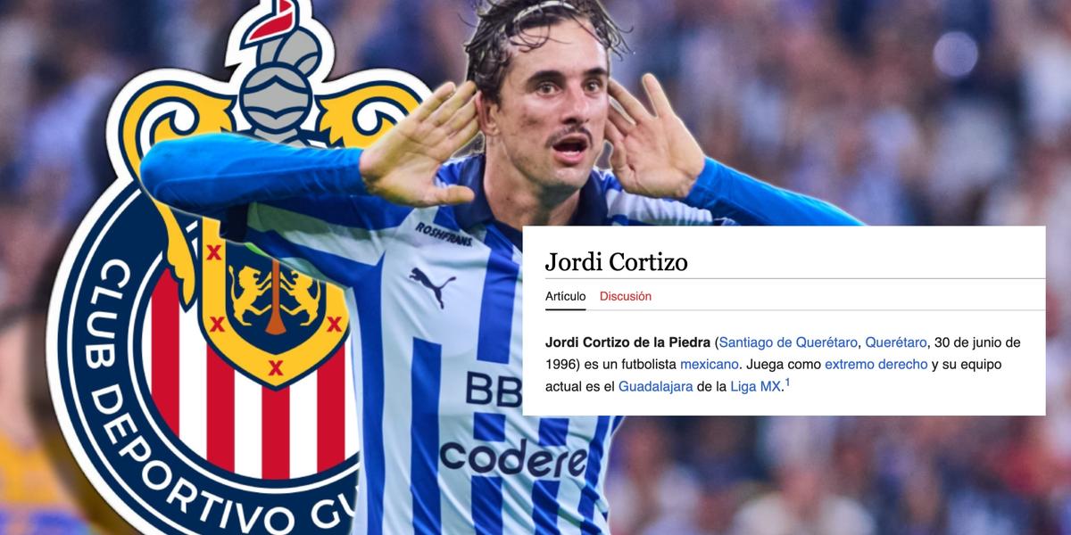 Jordi Cortizo festeja gol con los Rayados de Monterrey (Fuente: Esto) 