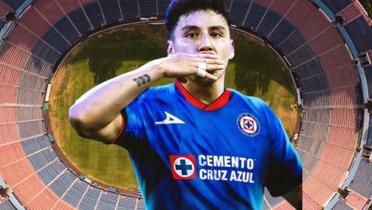 Jorge Sánchez en Cruz Azul / Foto: Luis Estrello