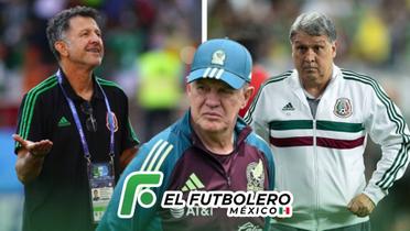 Juan Carlos Osorio, Gerardo Martino y Javier Aguirre | Foto: Mexsport e Imago 7 