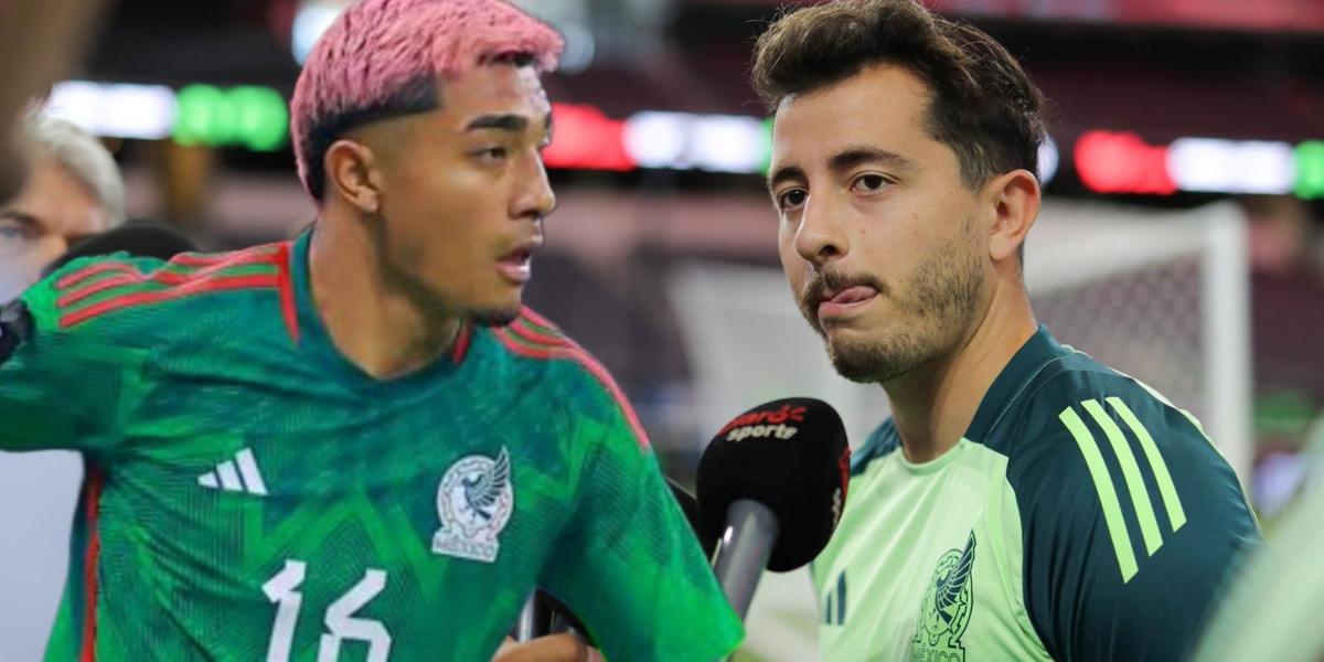 Julián Araujo y Alan Mozo con la Selección Mexicana (Foto: GettyImages)