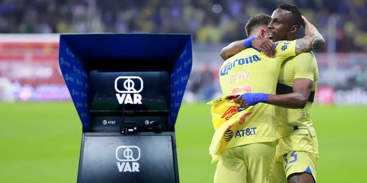 Julián Quiñones festeja su gol con América ante Pachuca / Foto: Getty Images