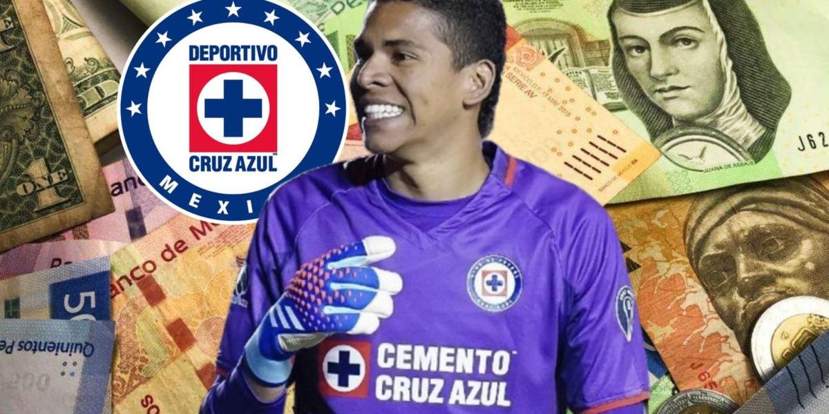 Kevin Mier con Cruz Azul / Foto: Getty Images