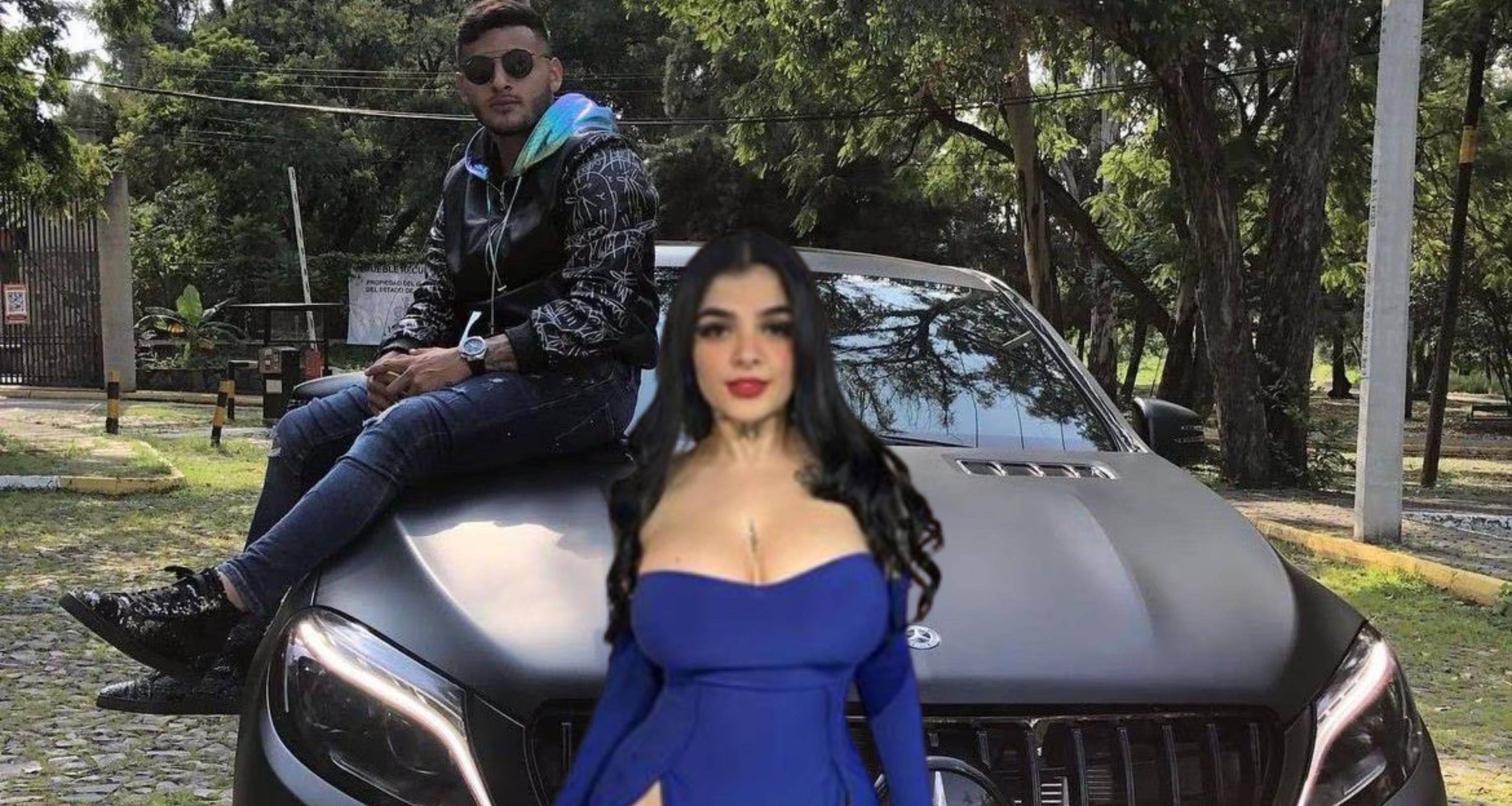 La diferencia entre el coche de Karely Ruiz y el del Alexis Vega