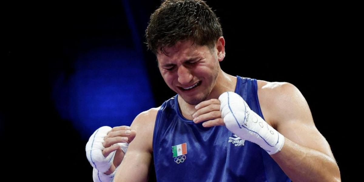 La reacción de Marco Verde luego de asegurar una nueva medalla para México en boxeo