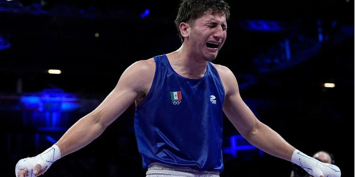 (VIDEO) Así reaccionó Marco Verde tras pasar a la final de boxeo en París 2024