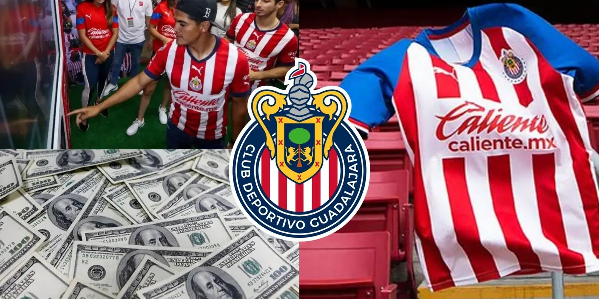 La playera de Chivas tendrá tres patrocinadores en la parte de adelante.