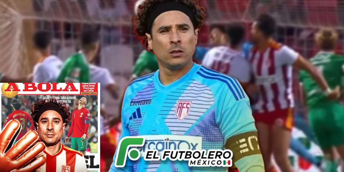 La prensa portuguesa destacó el debut de Memo Ochoa con al AVS (Foto: Telediario)