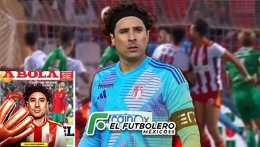 La prensa portuguesa destacó el debut de Memo Ochoa con al AVS (Foto: Telediario)