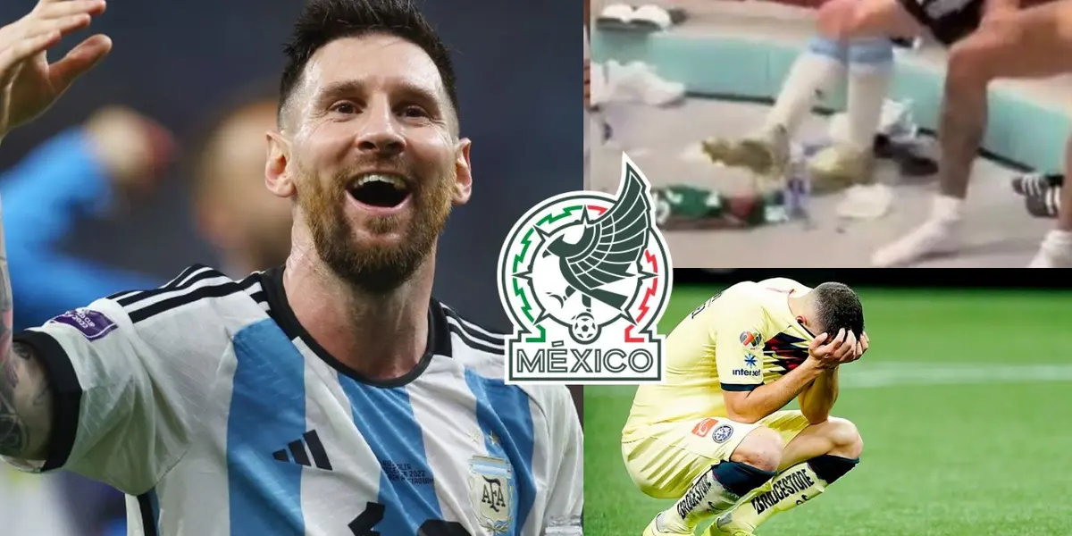 Lionel Messi no solo pisó la playera de México ahora le propina un golpe al América y uno de sus fichajes