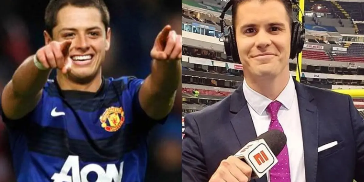 Lo que le da Javier Hernández a Sergio Dipp y por eso el comunicador de ESPN siempre habla bien de él aunque a veces sin argumentos.