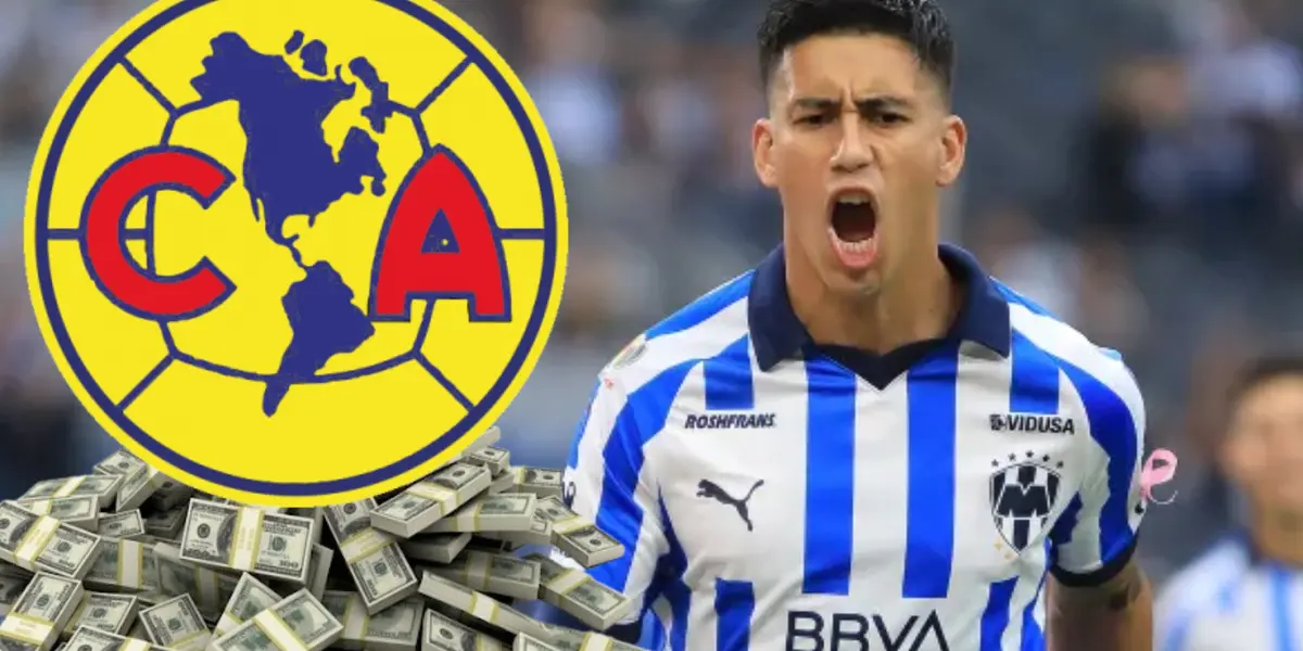 Lo que tendría que pagar América por Maximiliano Meza ahora que podría irse de Rayados 