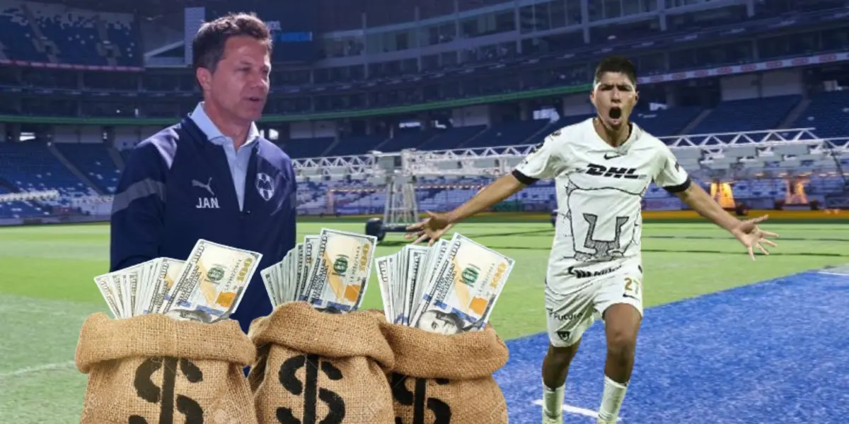 Los millones que pondría Rayados por fichar a Piero Quispe