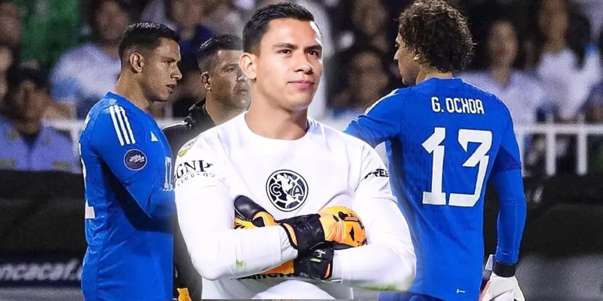 Luis Ángel Malagón durante la final entre América y Cruz Azul