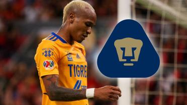 Luis Quiñones con la playera de Tigres UANL (Fuente: Mediotiempo)