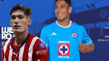 Luis Romo ya con la nueva playera de Cruz Azul (Fuente: Cruz Azul) 