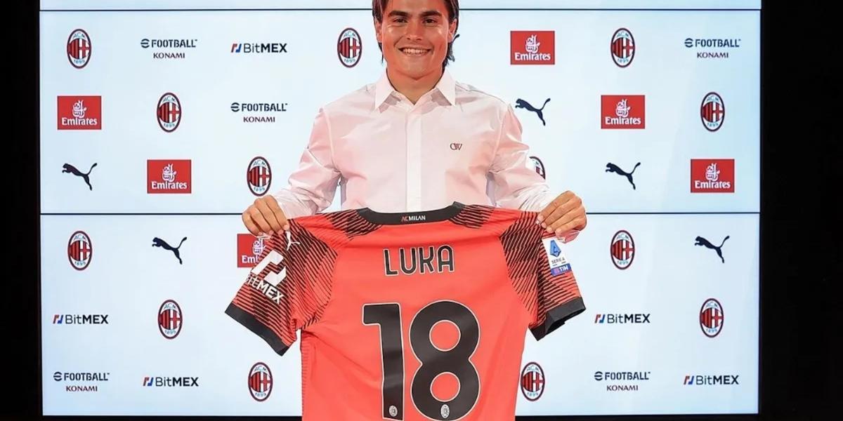 Le dijo no a México, lo que hizo ahora el Milan con Luka Romero