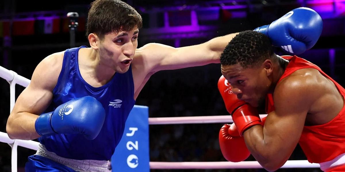 Marco Verde luchando ante Muxanga. (Foto: Olympics)