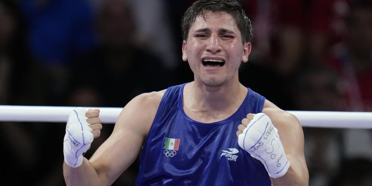 Marco Verde se emociona tras asegurar la medalla. (Foto: COM)