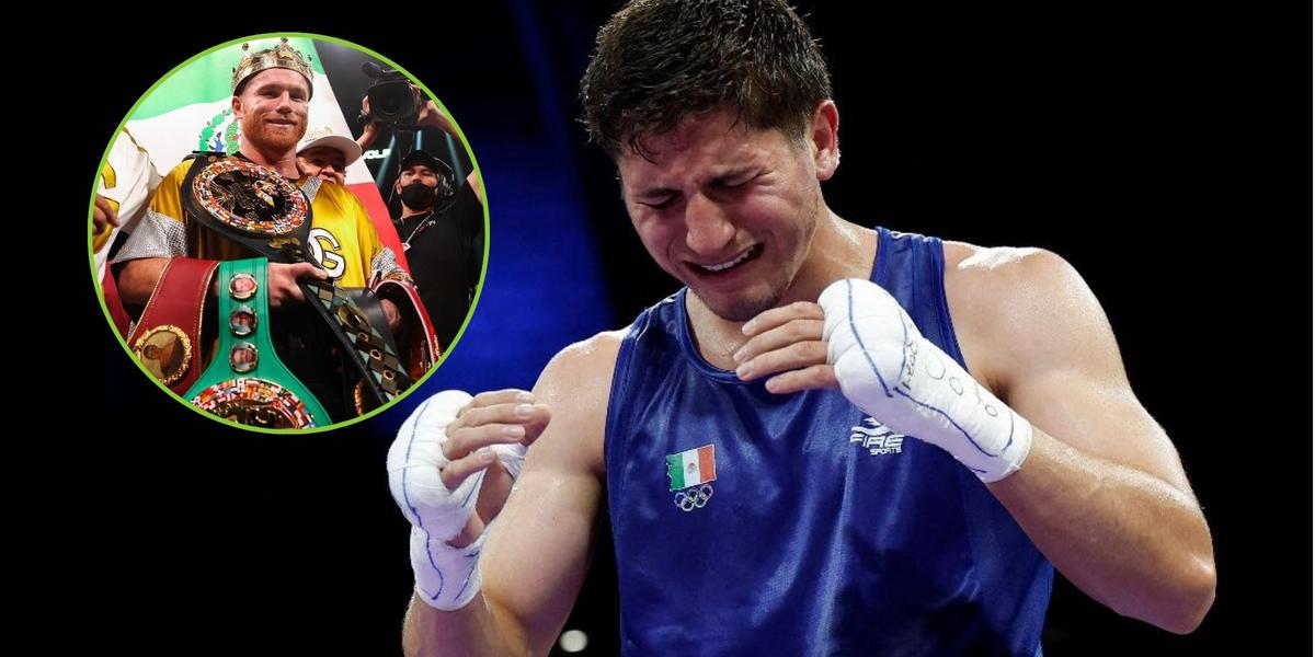 Marco Verde y Canelo Álvarez. (Foto: COM)