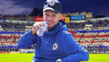 Martín Anselmi con Cruz Azul / Foto: Agencias