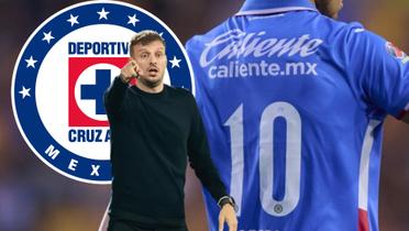 Martín Anselmi con Cruz Azul / Foto: MEXSPORT