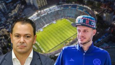 Martín Anselmi durante su presentación con Cruz Azul (Fuente: IMAGO7)