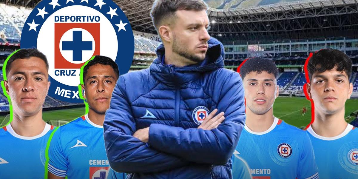 Cruz Azul estrenó refuerzos de lujo y las palabras de Martín Anselmi al respecto