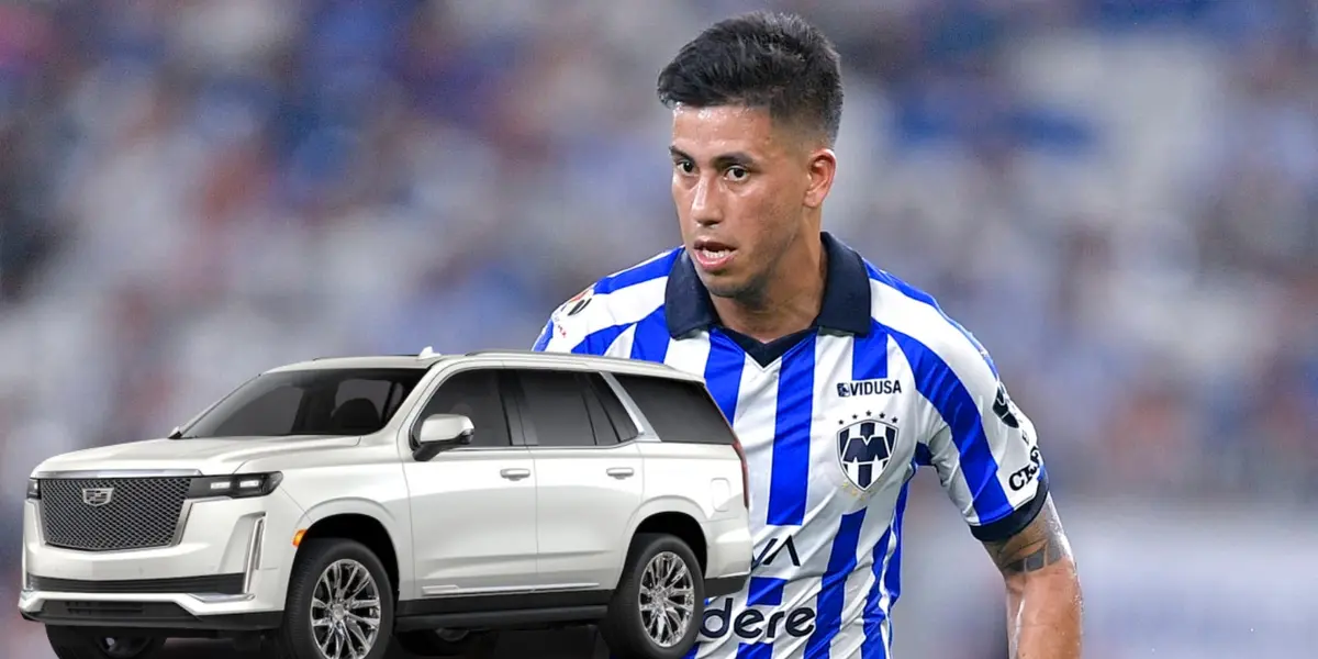 Maxi Meza fue uno de los grandes ausentes en Liguilla, pero eso no le impide disfrutar su auto exclusivo