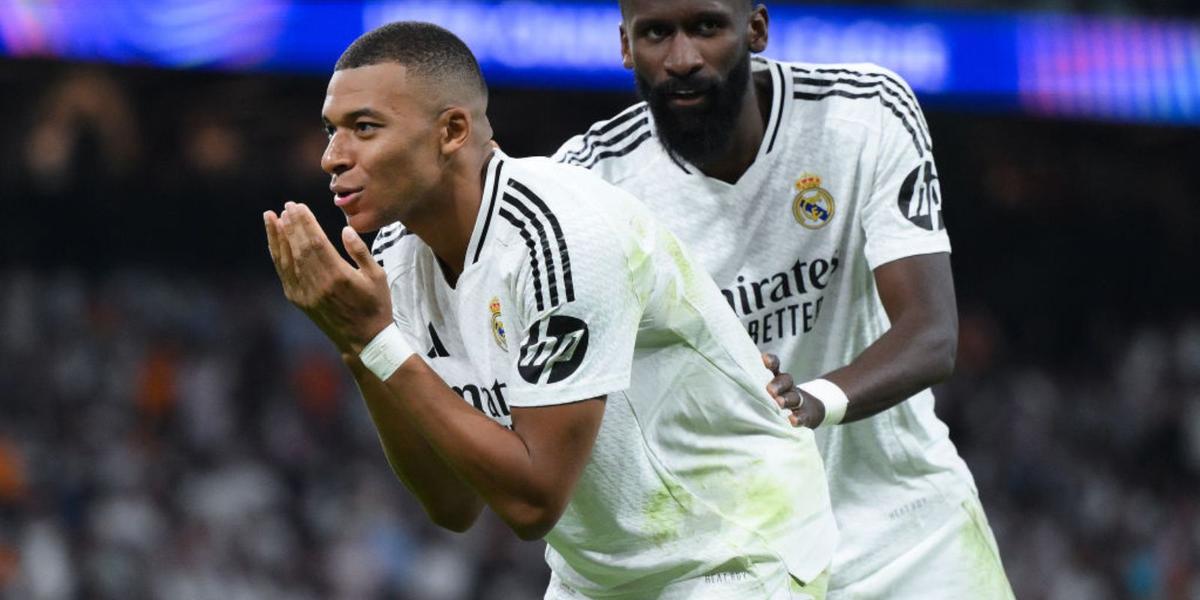 (VIDEO) El primer gol de Mbappé en Champions League con la camiseta del Real Madrid