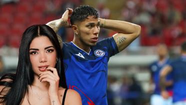 Mich Péréz y Carlos Salcedo en partido con Cruz Azul