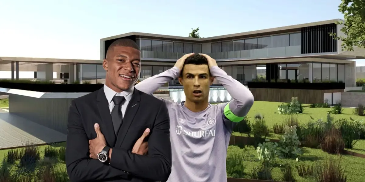 Mientras la mansión de Cristiano Ronaldo en Arabia vale 12 millones, la que se compraría Kylian Mbappé si acepta la oferta de Al Hilal.