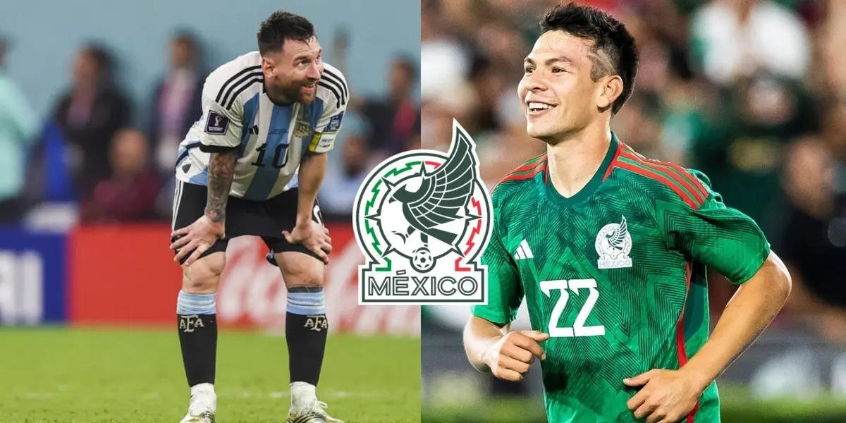 Mientras Lionel Messi está envuelto en la polémica por pisar la playera mexicana lo que piensa de Hirving Lozano