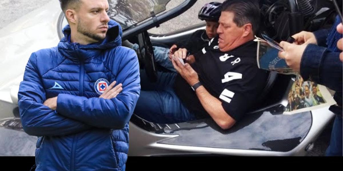 El coche que tiene Martín Alselmi en Cruz Azul, a diferencia del que tuvo Miguel Herrera