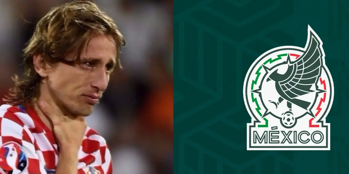 Modric demeritó a México ahora el karma le da una lección