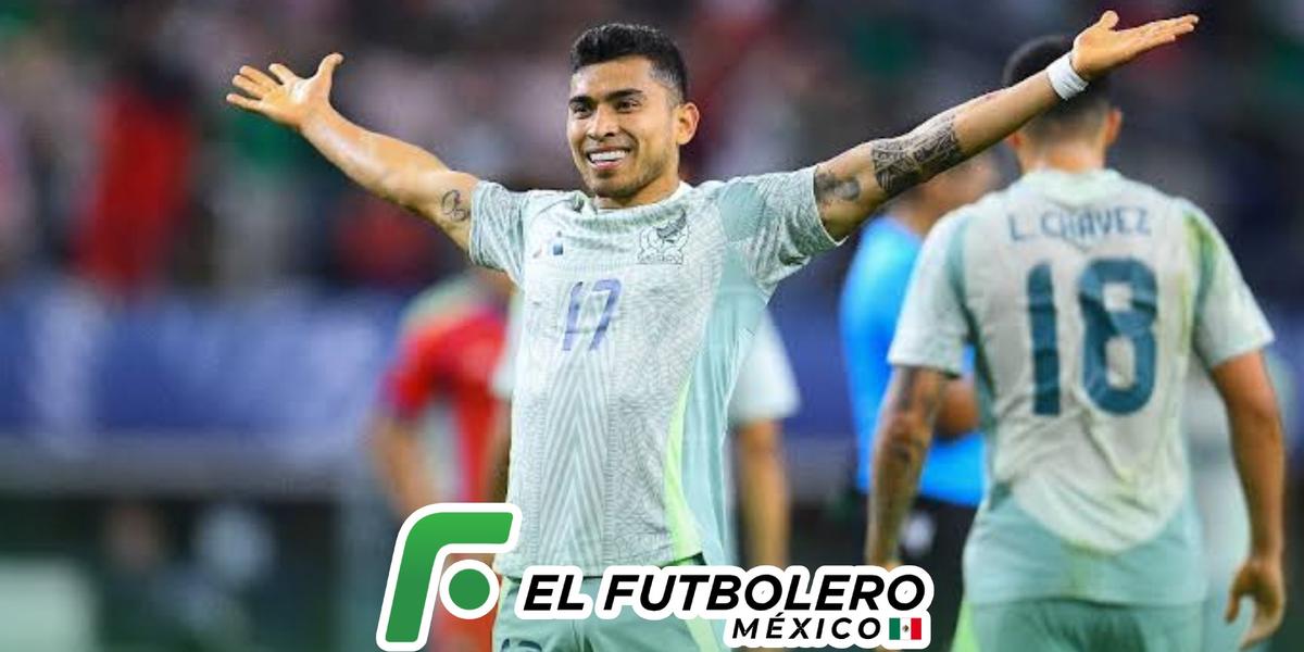 Borrador para el primer gol de la Selección Mexicana de fútbol