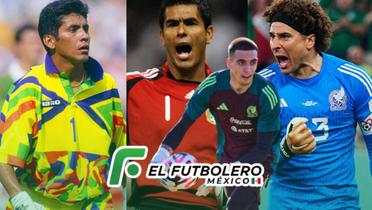 Oswaldo Sánchez, Jorge Campos, Guillermo Ochoa y Alex Padilla _ Foto_ Mexsport, miseleccionmx y getty images