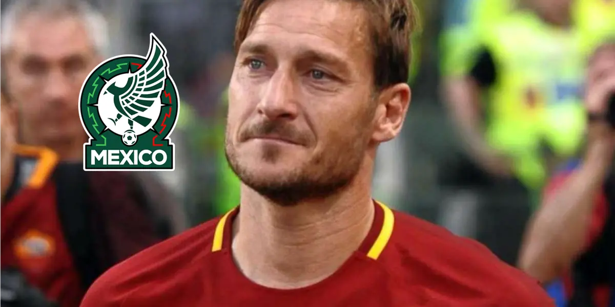 Para Totti, el mexicano de más peso en Europa fue Javier Hernández