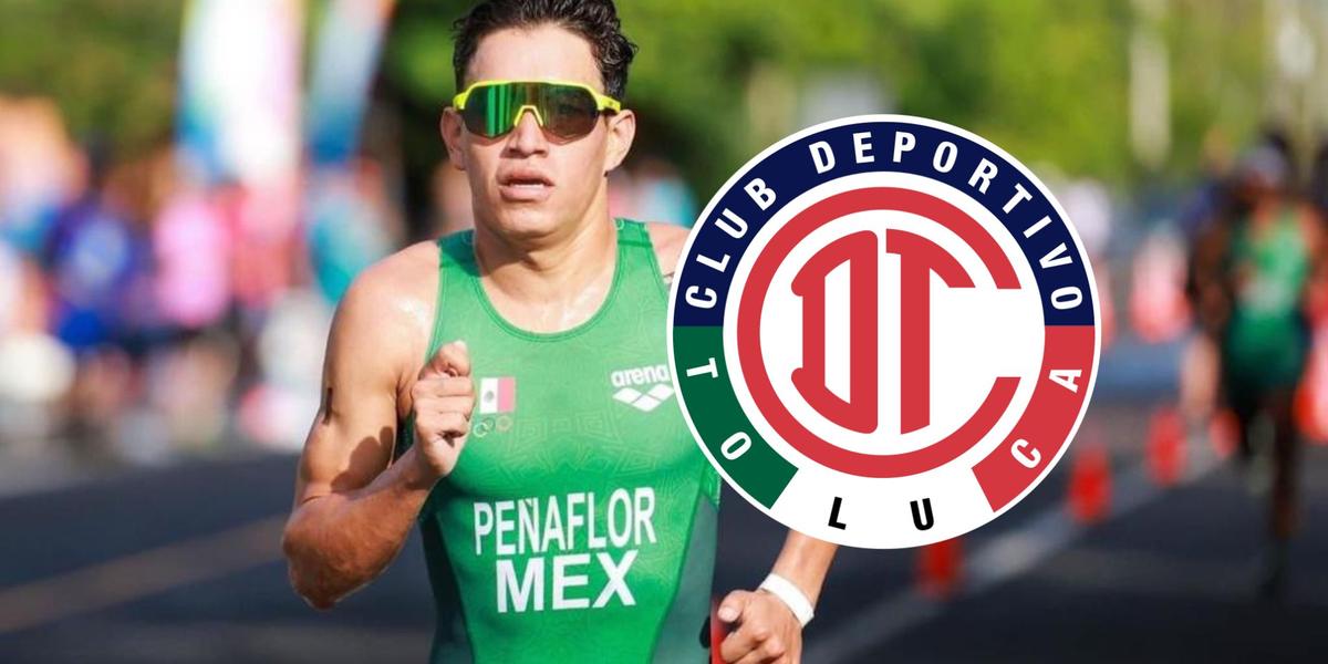 Peñaflor compitiendo en triatlón. (Cortesía: Campeonato de las Américas Veracruz 2023)