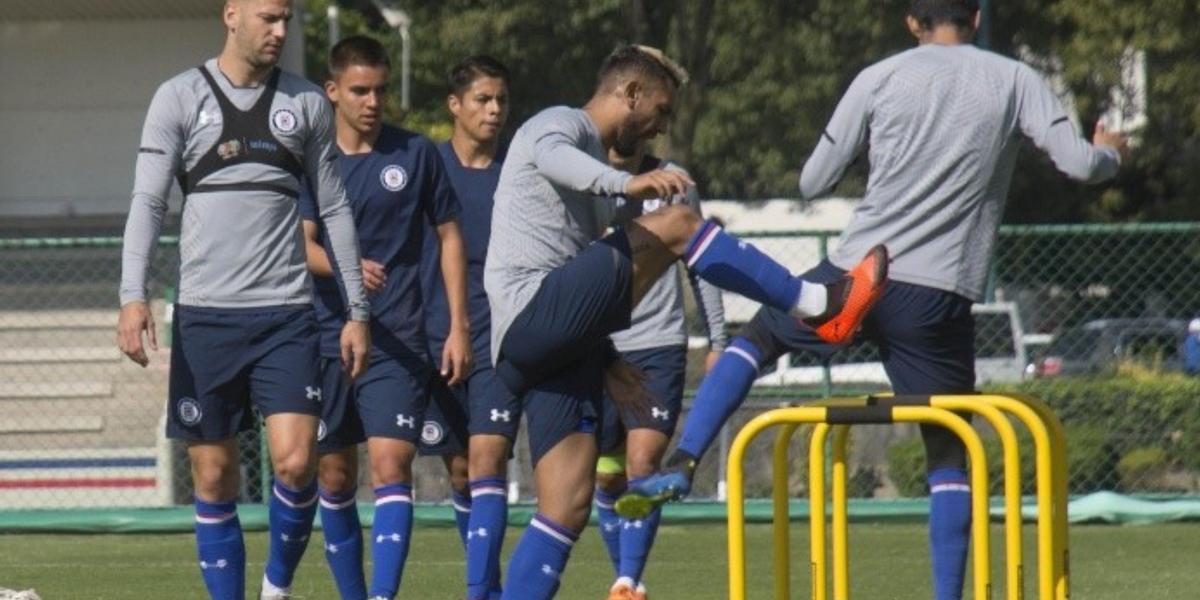 Práctica de Cruz Azul en el complejo de La Noria (Fuente: Mexsports) 