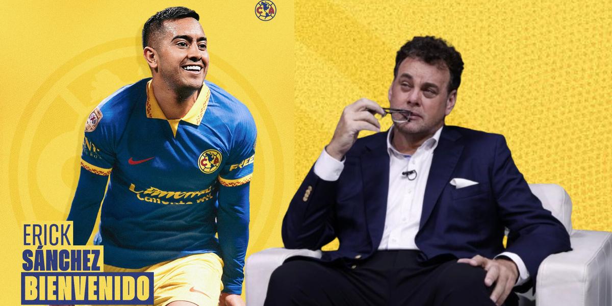 La reacción antiamericanista de David Faitelson tras el fichaje de Erick Sánchez con América