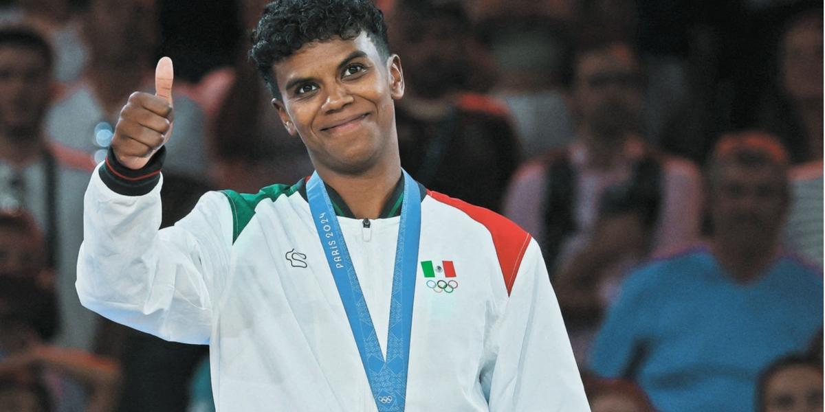 Ganó la de plata en judo y esto dijo Prisca Awiti para que México sea potencia