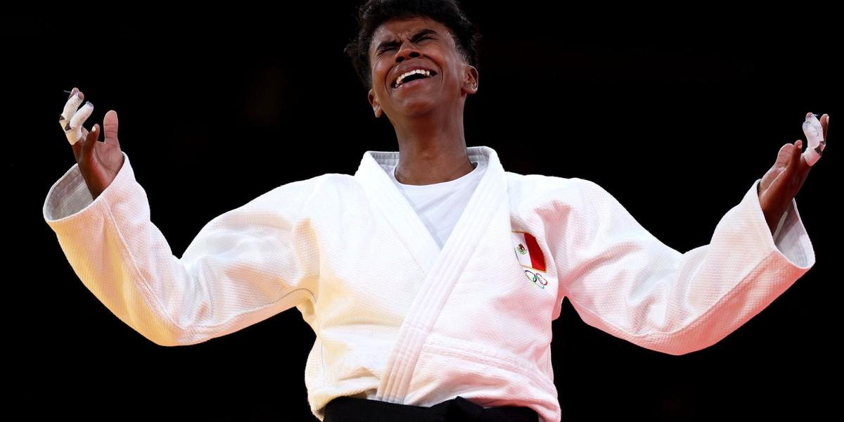 Prisca Awiti tras conseguir el pase a la final por el oro. (Foto: Juegos Olímpicos)